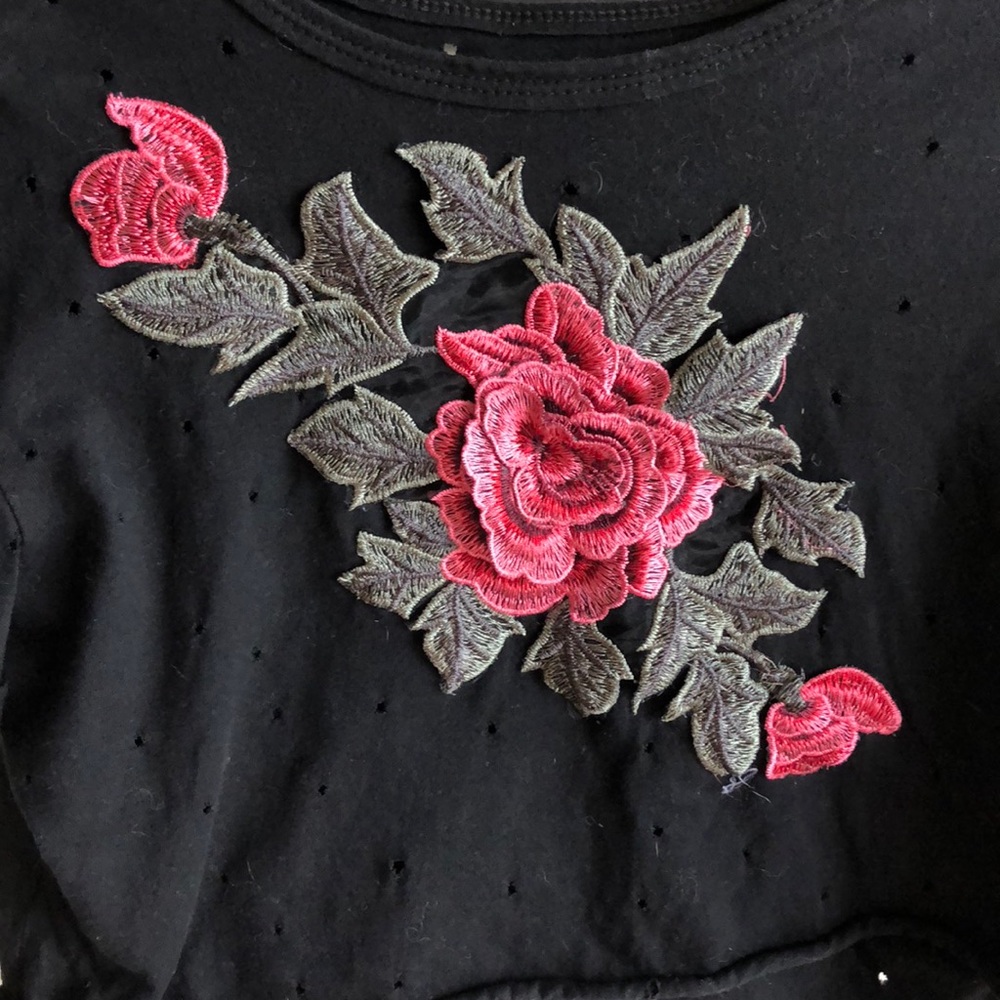 Flower crop short sleeve - Picture 4 of 4